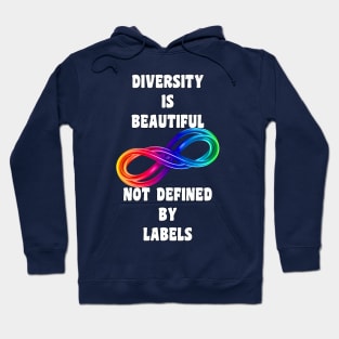 Autism Awareness Diversity No Labels Hoodie